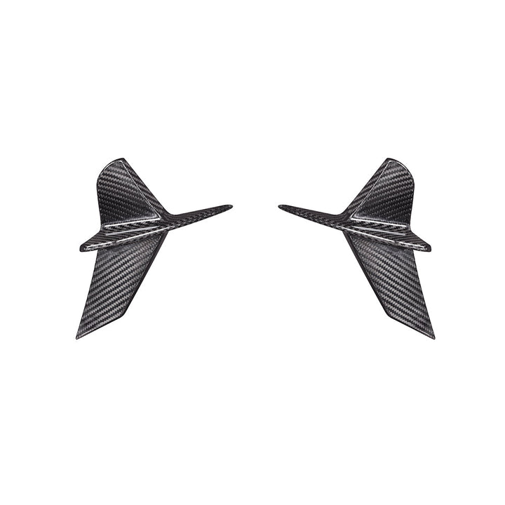 TOWMA. - SooQoo BMW 8 Serie G14 G15 G16 Prepreg Carbon Fiber Rear Bumper Inserts