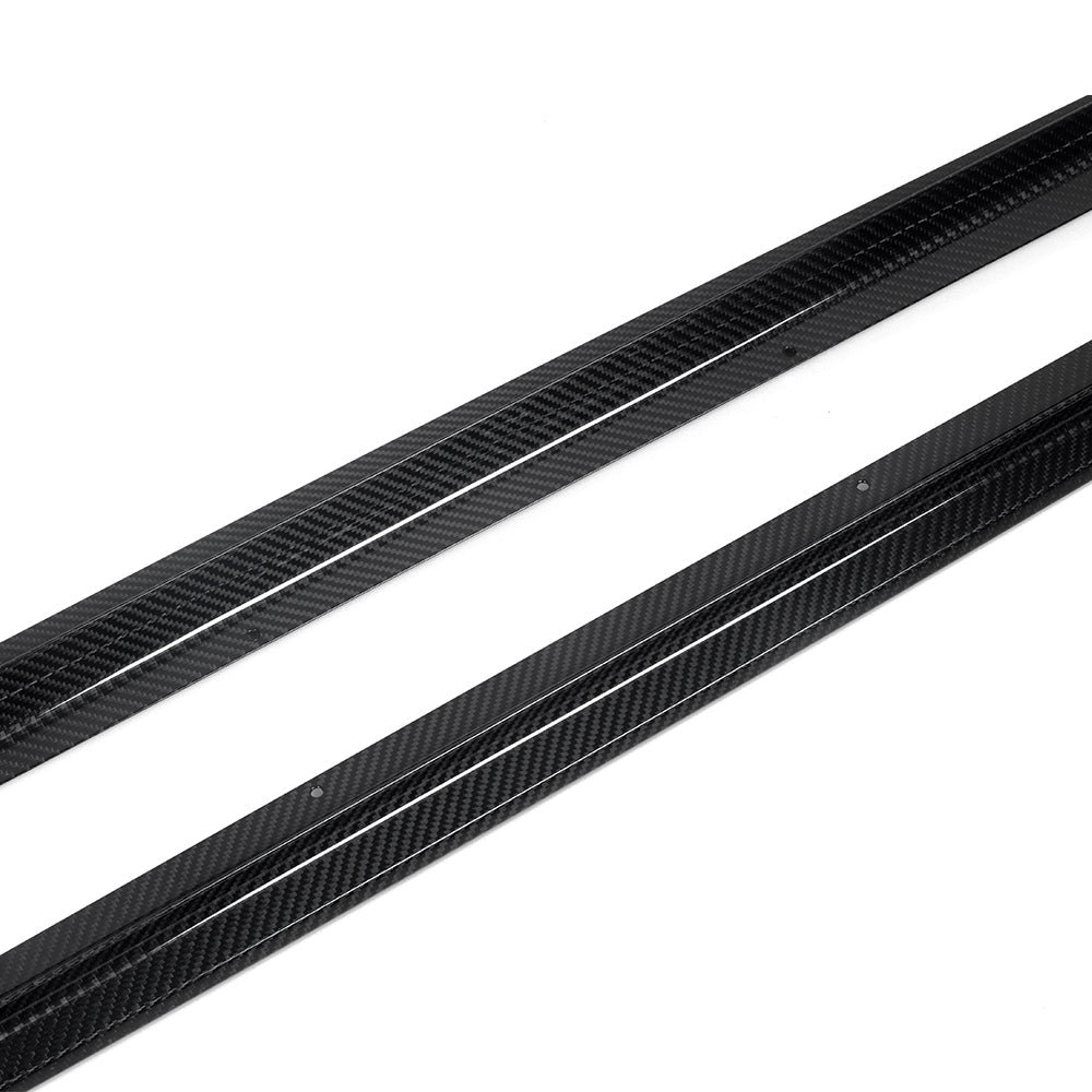BMW 2 Series G42 Prepreg Carbon Fiber Side Skirts