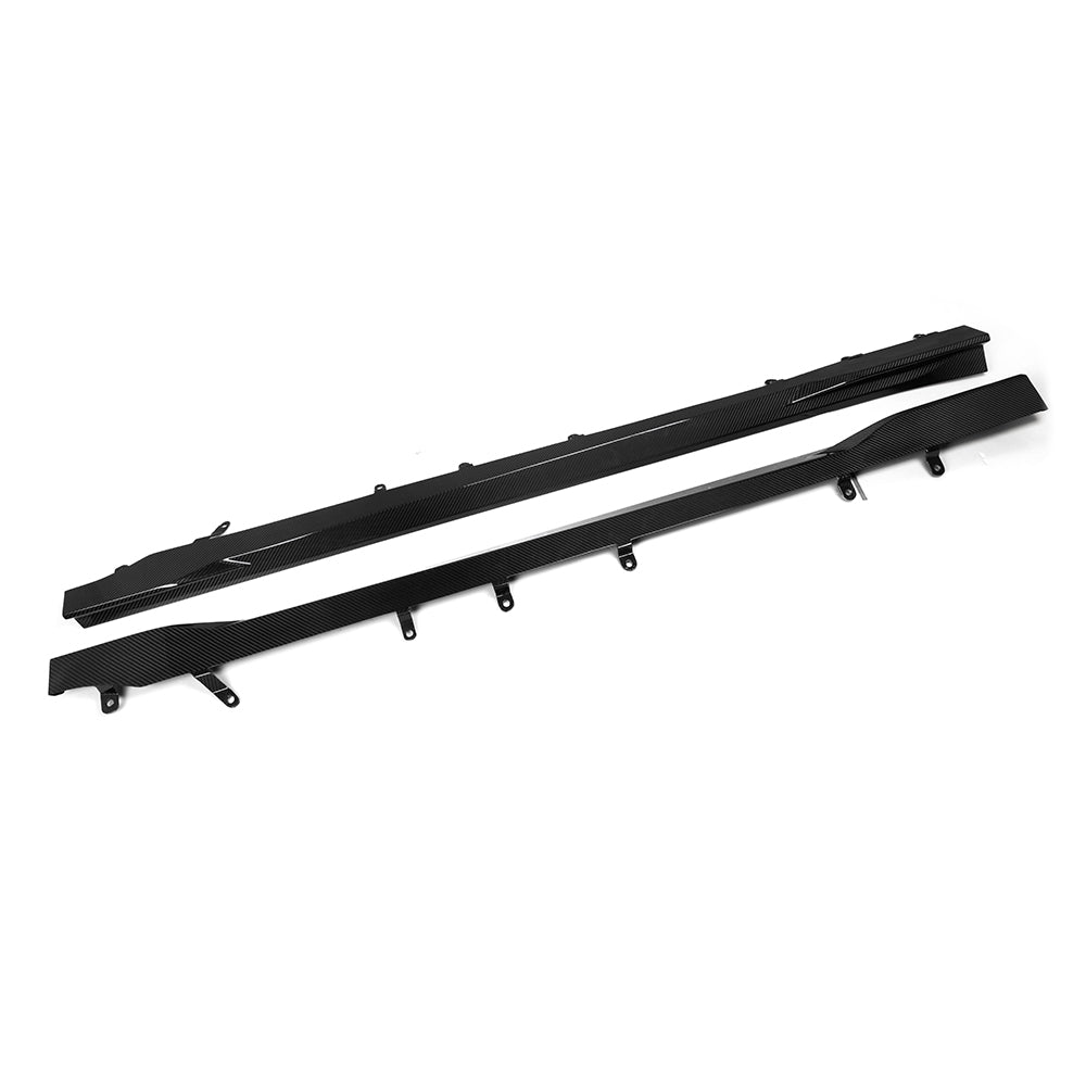TOWMA. - SooQoo BMW M2 G87 Prepreg Carbon Fiber Side Skirts