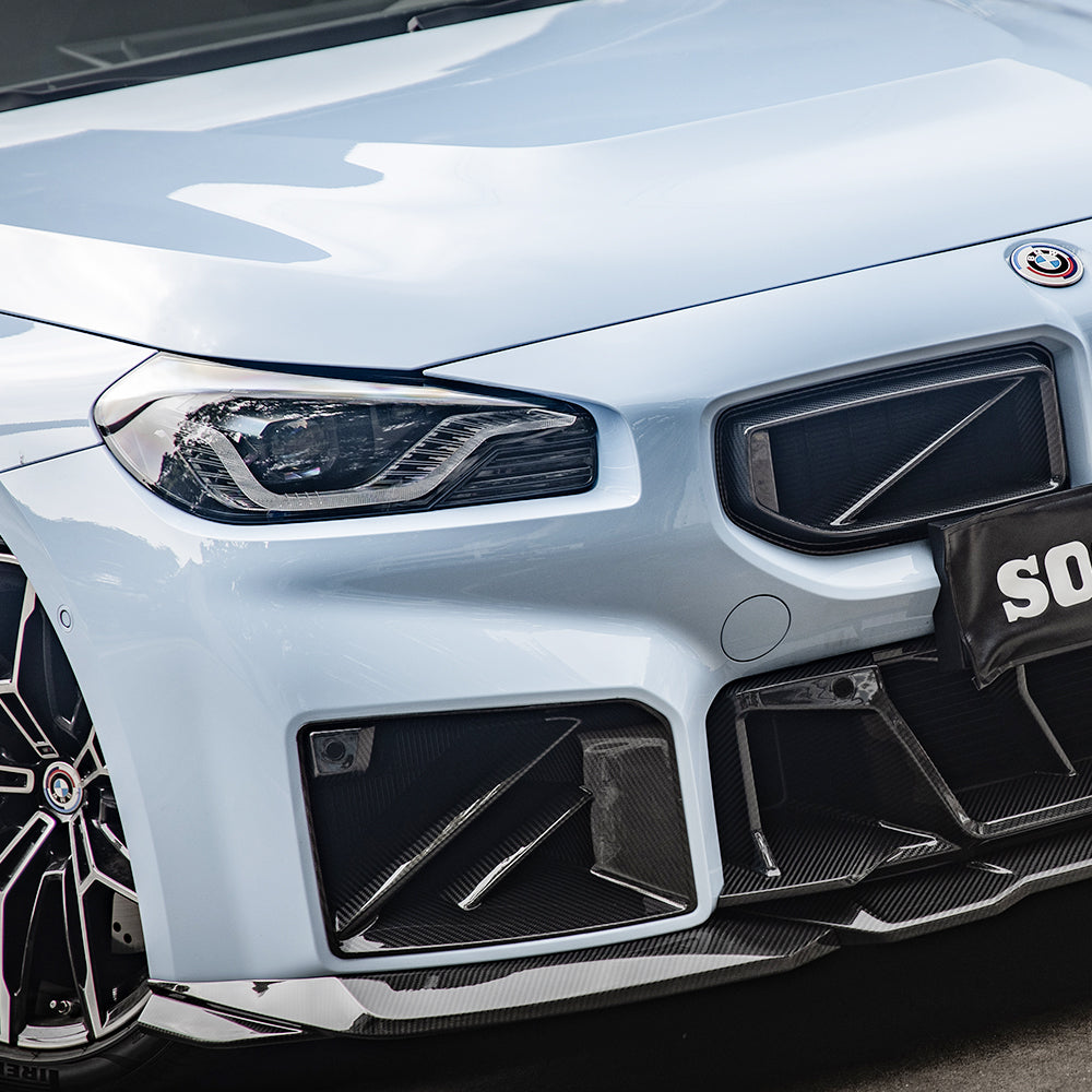 TOWMA. - SooQoo BMW M2 G87 Prepreg Carbon Fiber Front Air Inlets