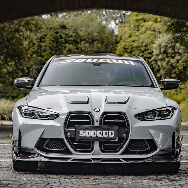 BMW G80 G82 carbon grille V2 close-up