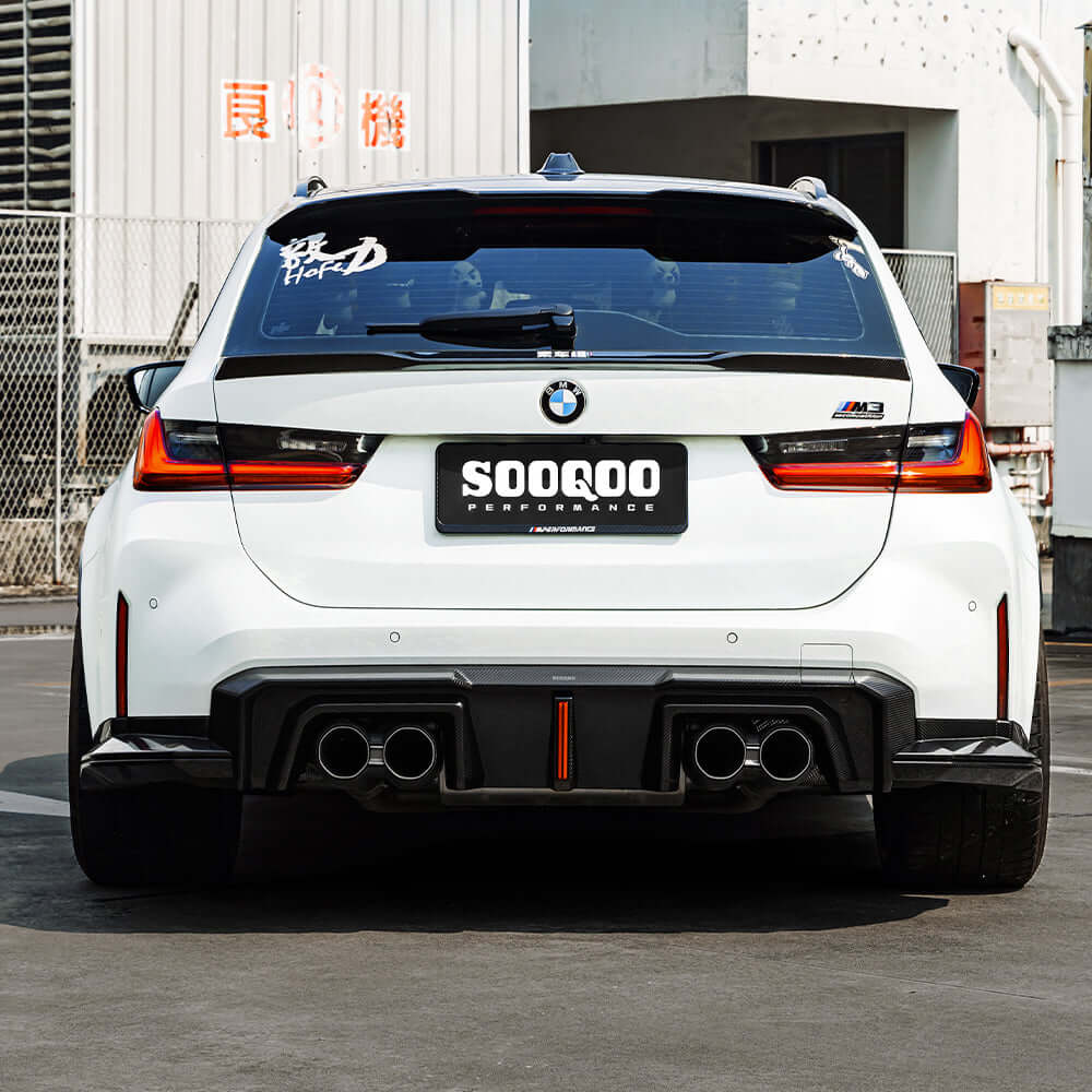 BMW M3 G80 V2 diffuser brake light