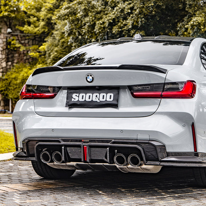 BMW M3 G80 diffuser brake light
