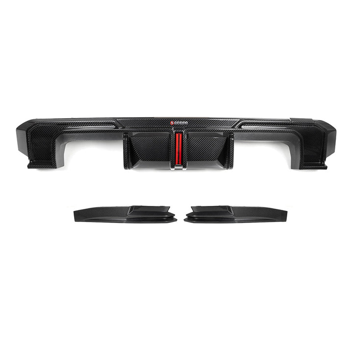 SooQoo V1 carbon diffuser met remlicht BMW M4 G82