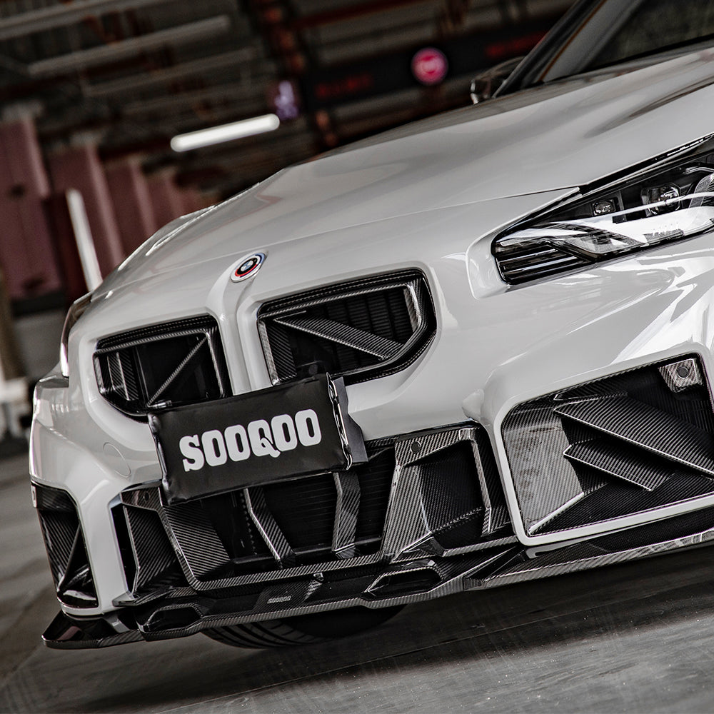 TOWMA. - SooQoo BMW M2 G87 V1 Prepreg Carbon Fiber Front Grille