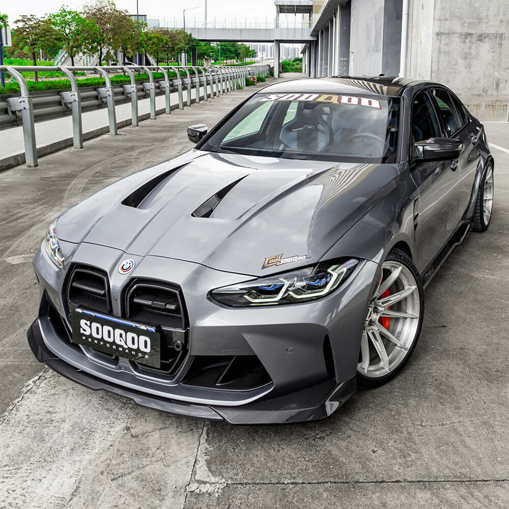 SooQoo V2 front splitter carbon