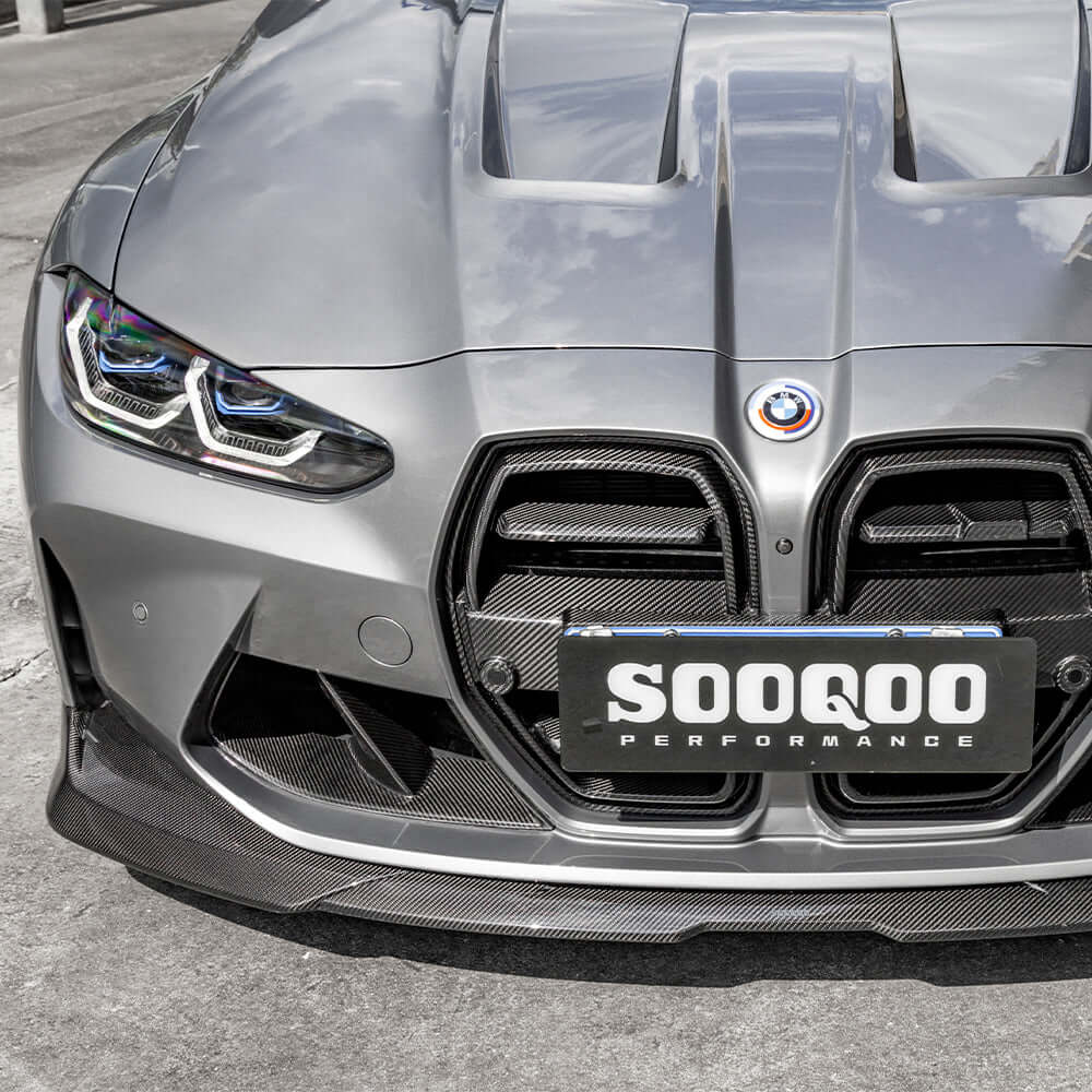 SooQoo V2 carbon front lip onderdeel