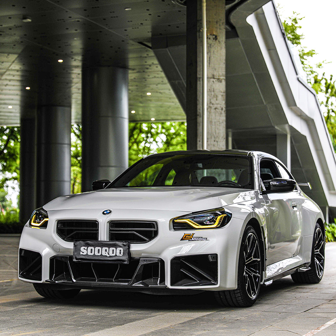 TOWMA. - SooQoo BMW M2 G87 V2 Prepreg Carbon Fiber Front Grille