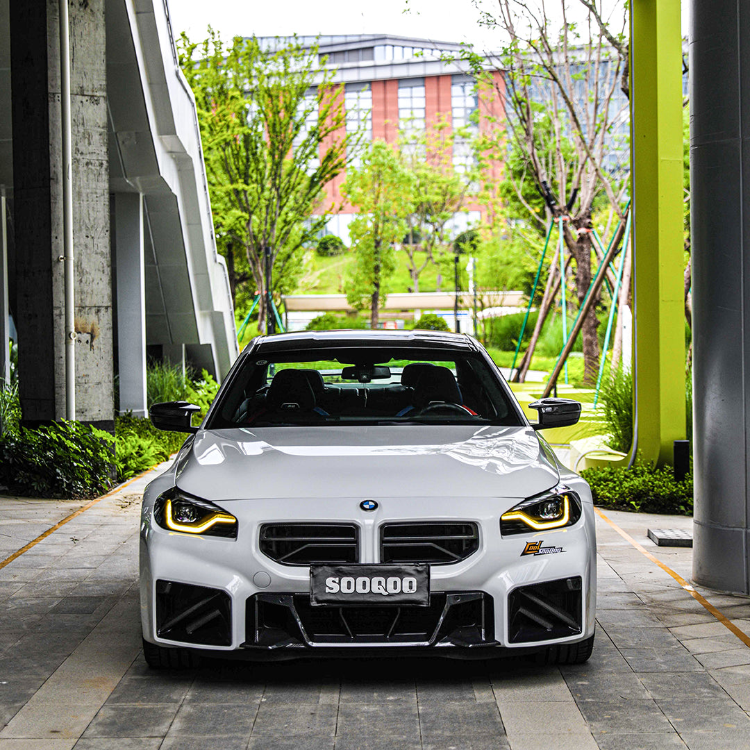 TOWMA. - SooQoo BMW M2 G87 V2 Prepreg Carbon Fiber Front Grille