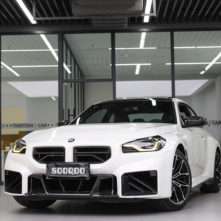 TOWMA. - SooQoo BMW M2 G87 V2 Prepreg Carbon Fiber Front Grille