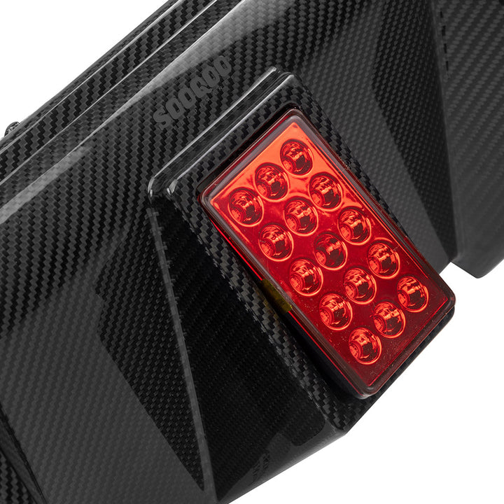 TOWMA. - SooQoo BMW M2 G87 V3 Prepreg Carbon Fiber Rear Diffuser