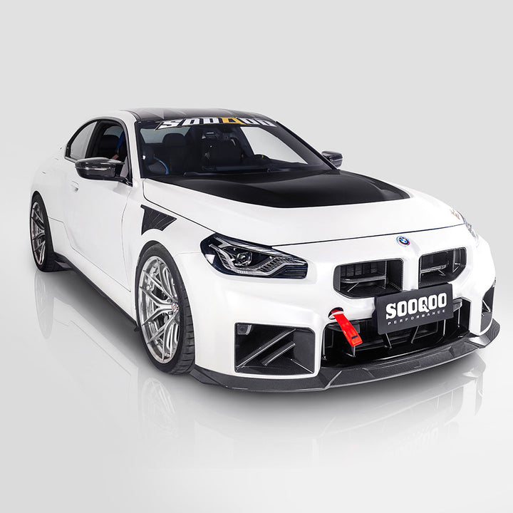 TOWMA. - SooQoo BMW M2 G87 V3 Prepreg Carbon Fiber Front Lip