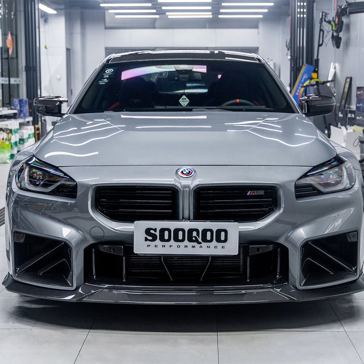 TOWMA. - SooQoo BMW M2 G87 V3 Prepreg Carbon Fiber Front Lip