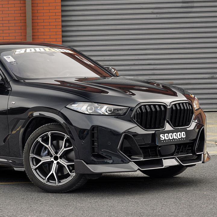 TOWMA. - SooQoo BMW X6 G06 LCI Prepreg Carbon Fiber Front Lip
