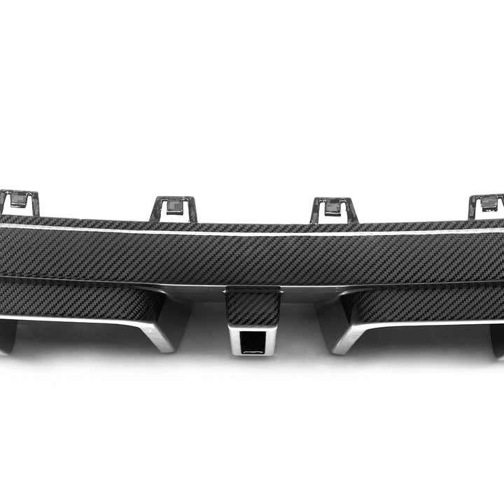 TOWMA. - SooQoo BMW X6 G06 Prepreg Carbon Fiber Rear Diffuser with Brake Light