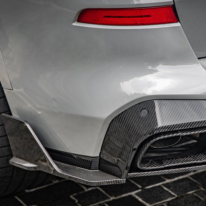 TOWMA. - SooQoo BMW X5 G05 Prepreg Carbon Fiber Rear Diffuser