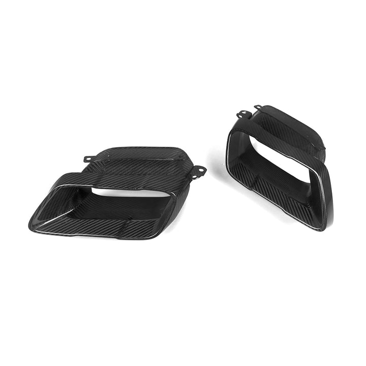 TOWMA. - SooQoo BMW X5 G05 Prepreg Carbon Fiber Exhaust Tips