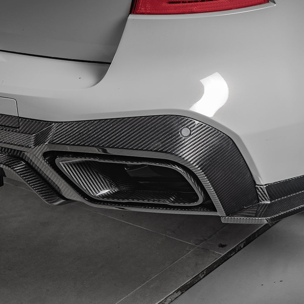 TOWMA. - SooQoo BMW X5 G05 Prepreg Carbon Fiber Exhaust Tips