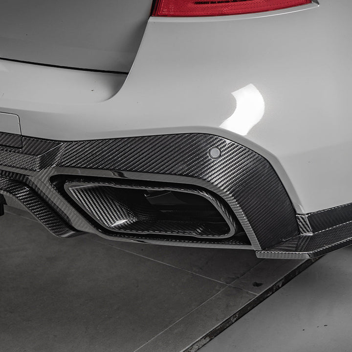 TOWMA. - SooQoo BMW X5 G05 Prepreg Carbon Fiber Exhaust Tips