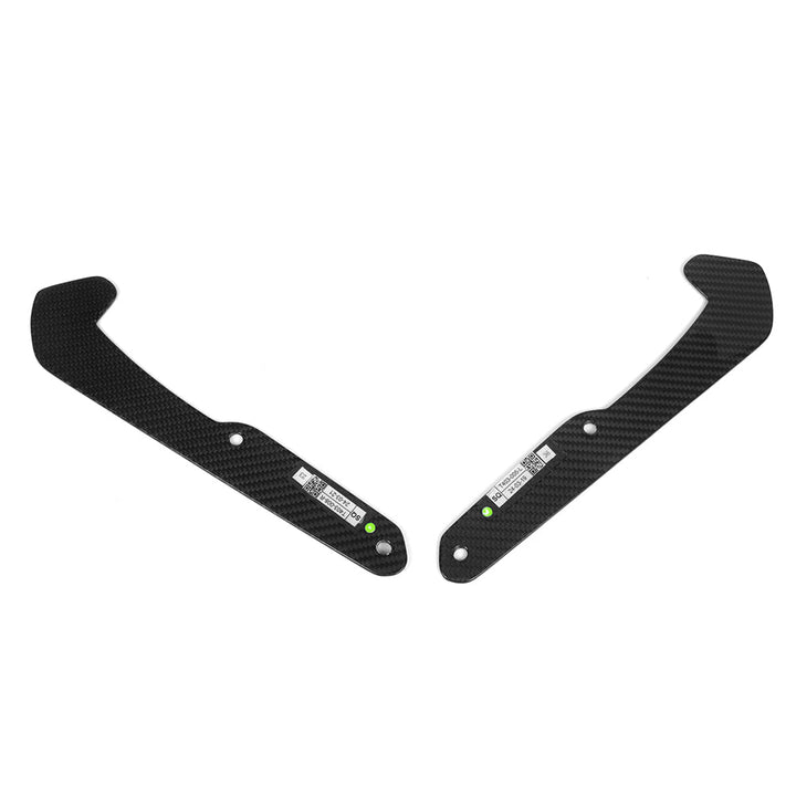 SooQoo carbon mud flaps zijaanzicht