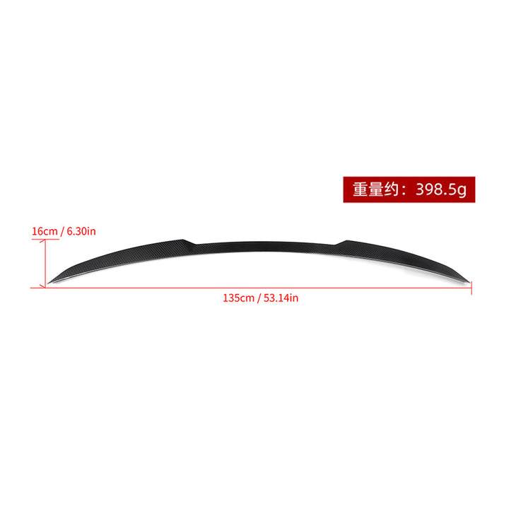 TOWMA. - SooQoo BMW X5 G05 Prepreg Carbon Fiber Rear Spoiler