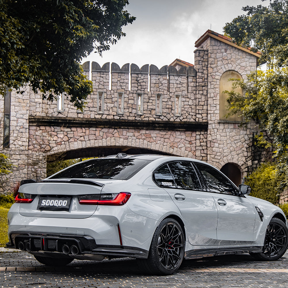 BMW M3 G80 carbon dorpelverlenging