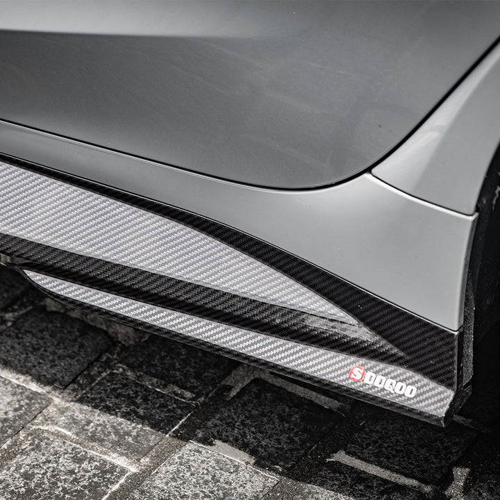 BMW M3 G80 side skirt close-up