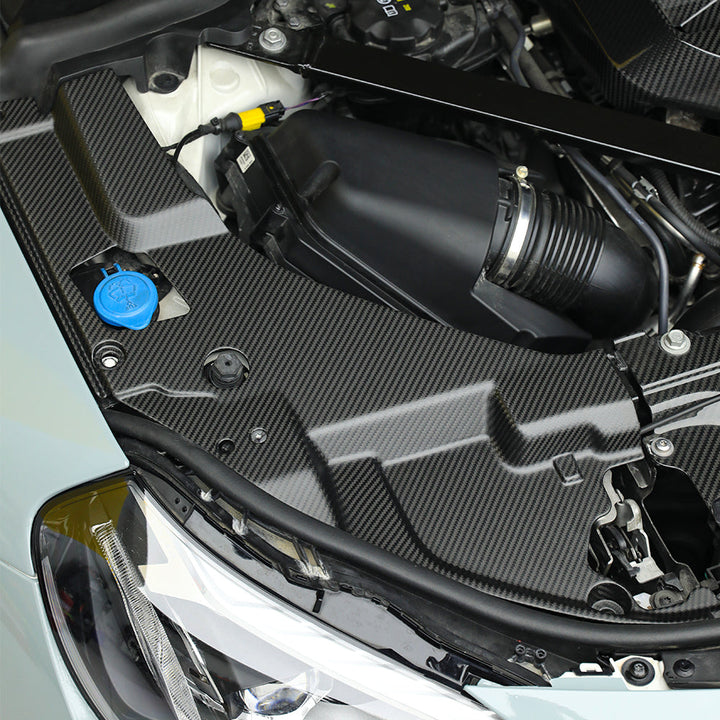 TOWMA. - SooQoo BMW M2 G87 Prepreg Carbon Fiber Engine Bay Trim Set