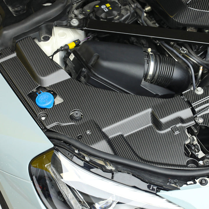 TOWMA. - SooQoo BMW M2 G87 Prepreg Carbon Fiber Engine Bay Trim Set