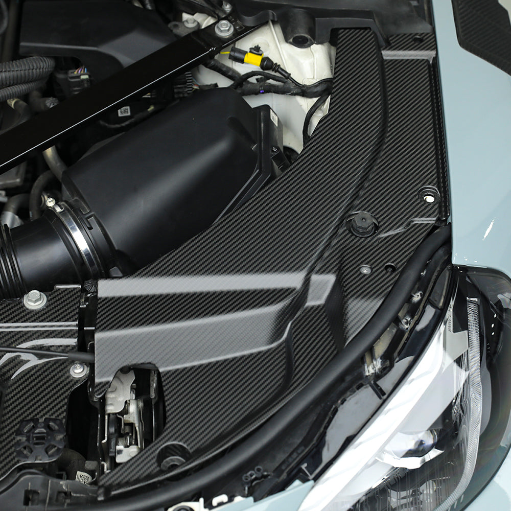 TOWMA. - SooQoo BMW M2 G87 Prepreg Carbon Fiber Engine Bay Trim Set