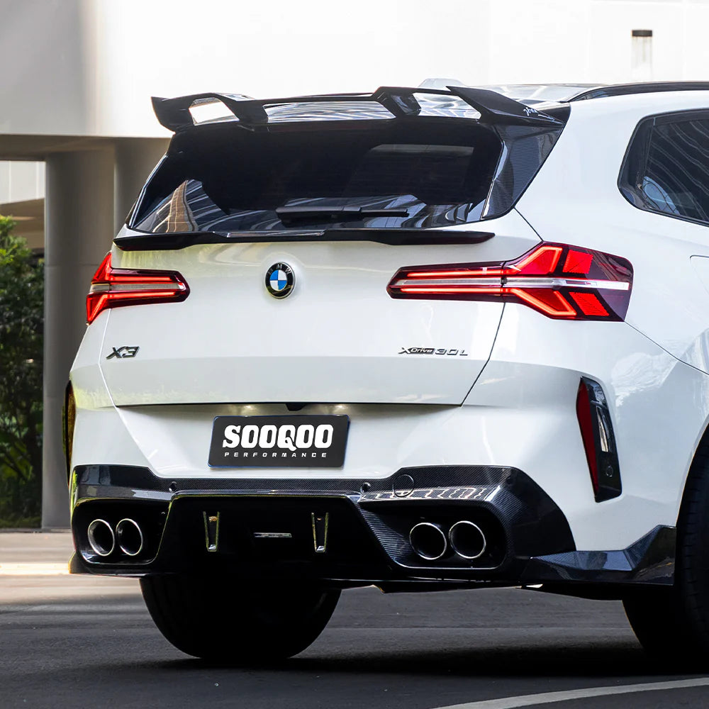 BMW X3 G45 Rear Window Fins