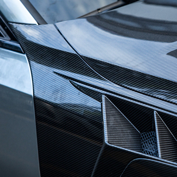 BMW M3 G80 carbon fender vent detail