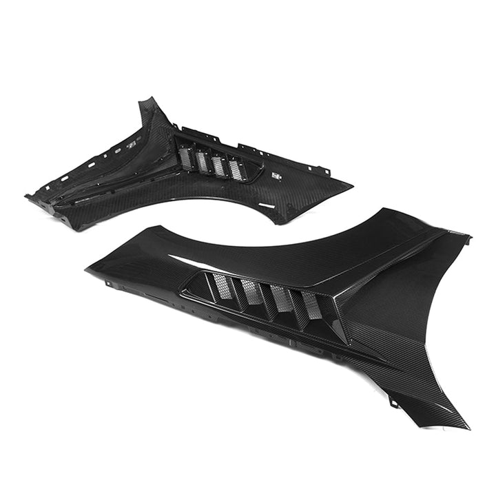 SooQoo carbon vented fenders BMW M3 G80