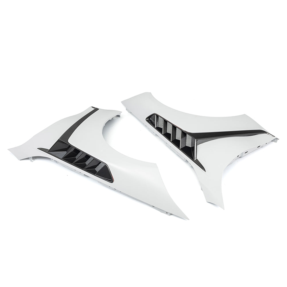 SooQoo vented fenders primer BMW M4 G82
