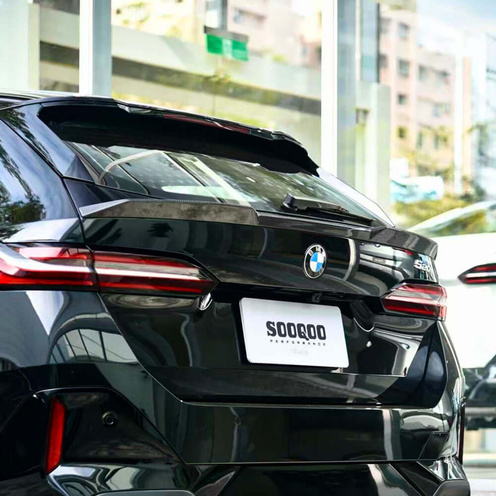 TOWMA. - SooQoo BMW 5 Serie G61 Touring / M5 G99 Prepreg Carbon Fiber Rear Spoiler