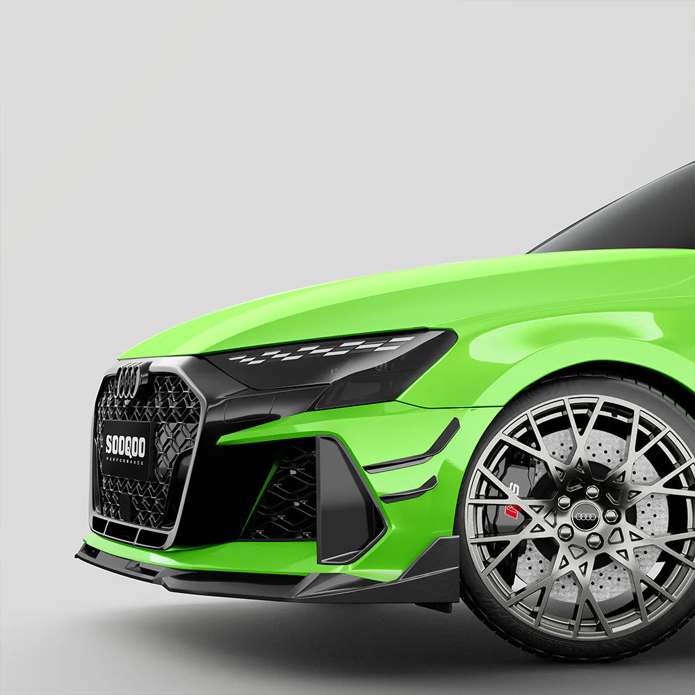 TOWMA. - SOOQOO AUDI RS3 8Y Facelift Front Canards