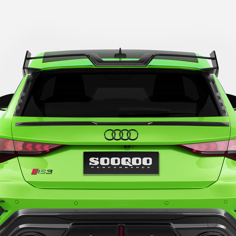 TOWMA. - SOOQOO AUDI RS3 Sportback 8Y Top Spoiler