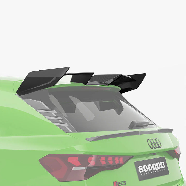 TOWMA. - SOOQOO AUDI RS3 Sportback 8Y Top Spoiler