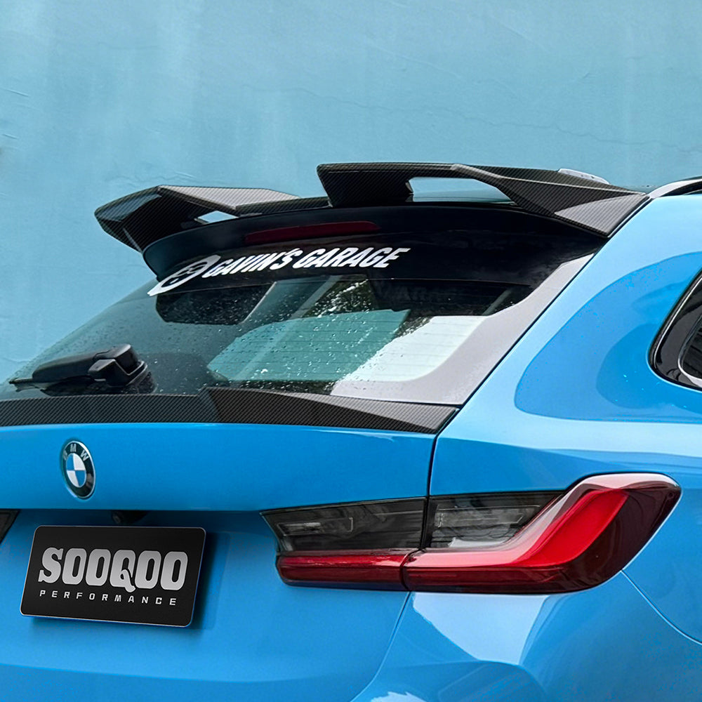 BMW M3 G81 V2 dakspoiler close-up