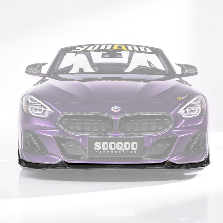 TOWMA. - SooQoo BMW Z4 G29 Prepreg Carbon Fiber Front Lip