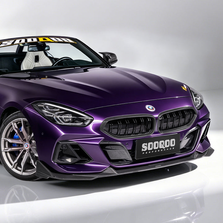 TOWMA. - SooQoo BMW Z4 G29 Prepreg Carbon Fiber Front Lip