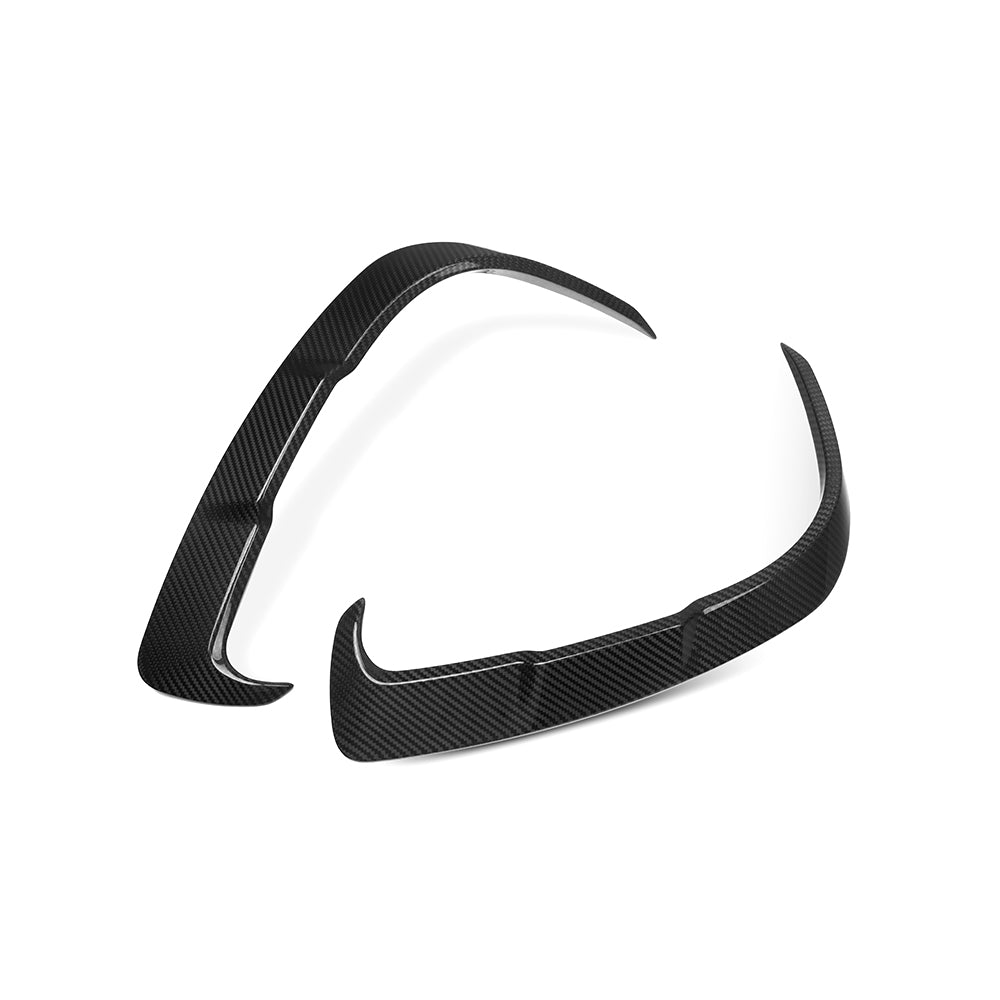 TOWMA. - SooQoo BMW Z4 G29 Prepreg Carbon Fiber Rear Bumper Inserts