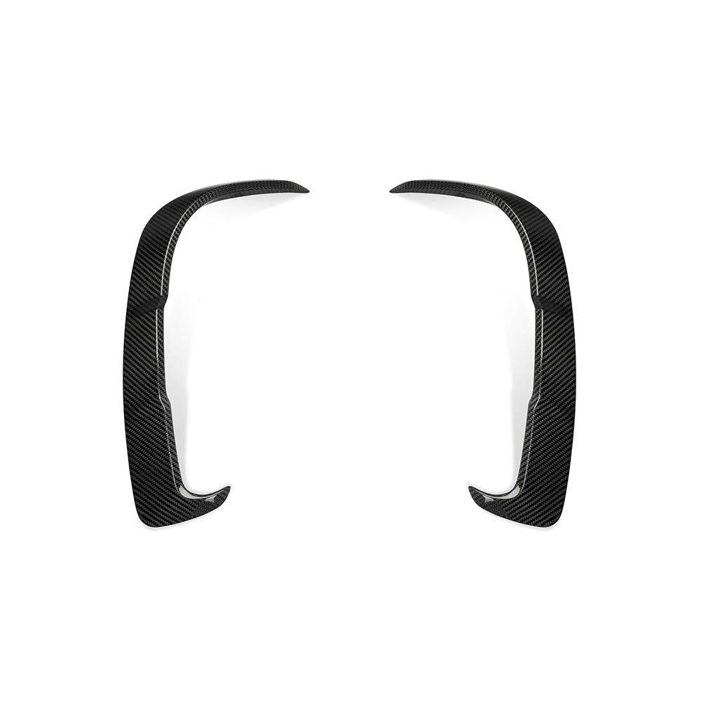 TOWMA. - SooQoo BMW Z4 G29 Prepreg Carbon Fiber Rear Bumper Inserts