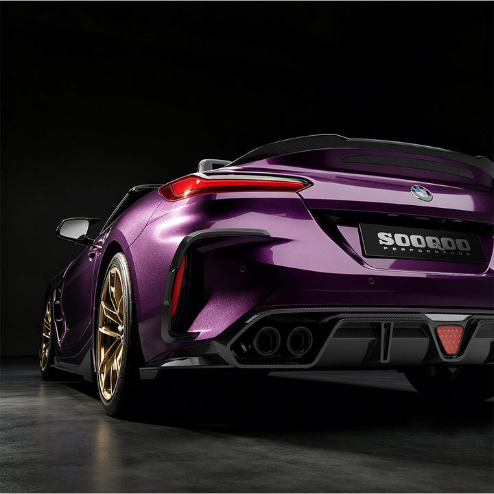 TOWMA. - SooQoo BMW Z4 G29 Prepreg Carbon Fiber Rear Diffuser