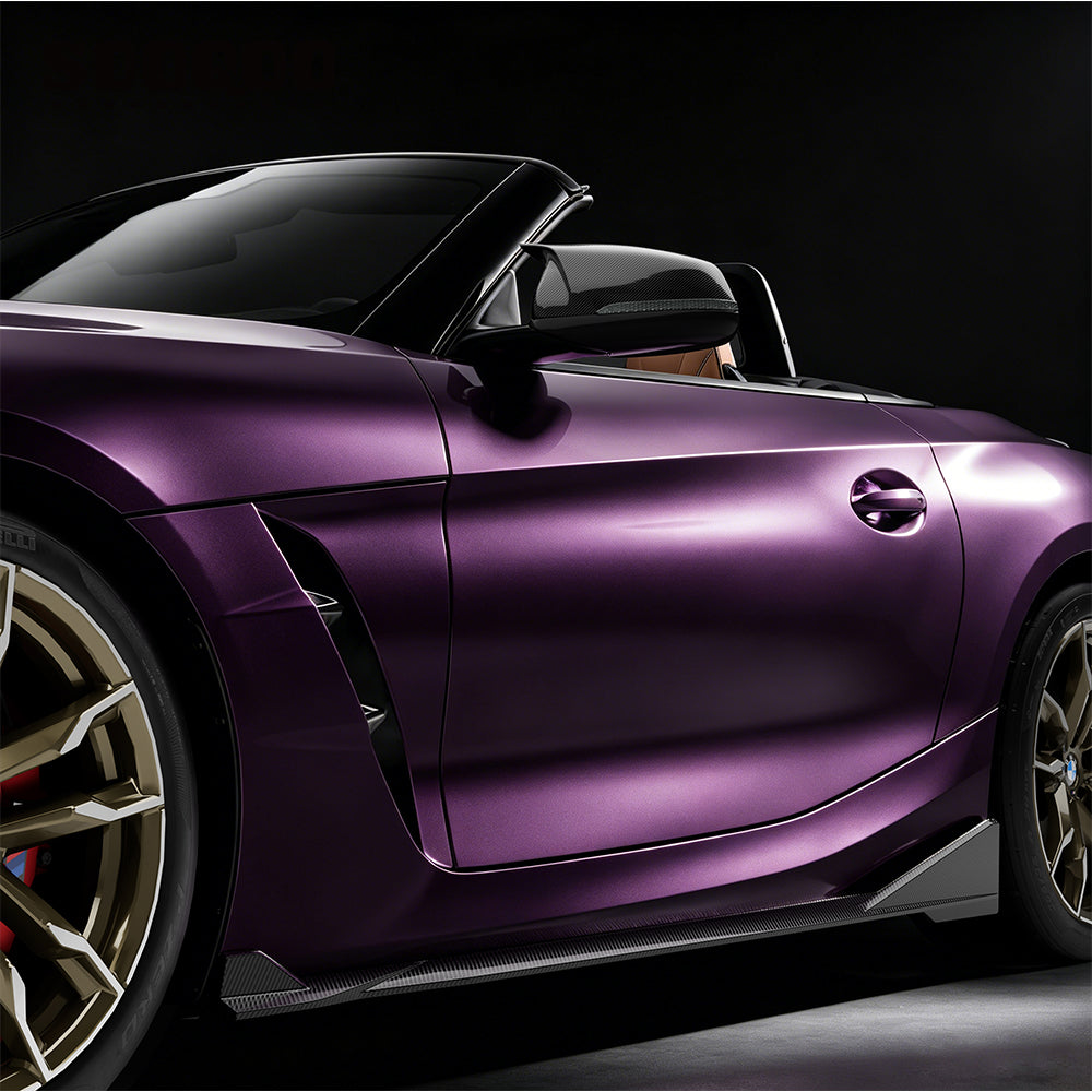 TOWMA. - SooQoo BMW Z4 G29 Prepreg Carbon Fiber Side Skirts