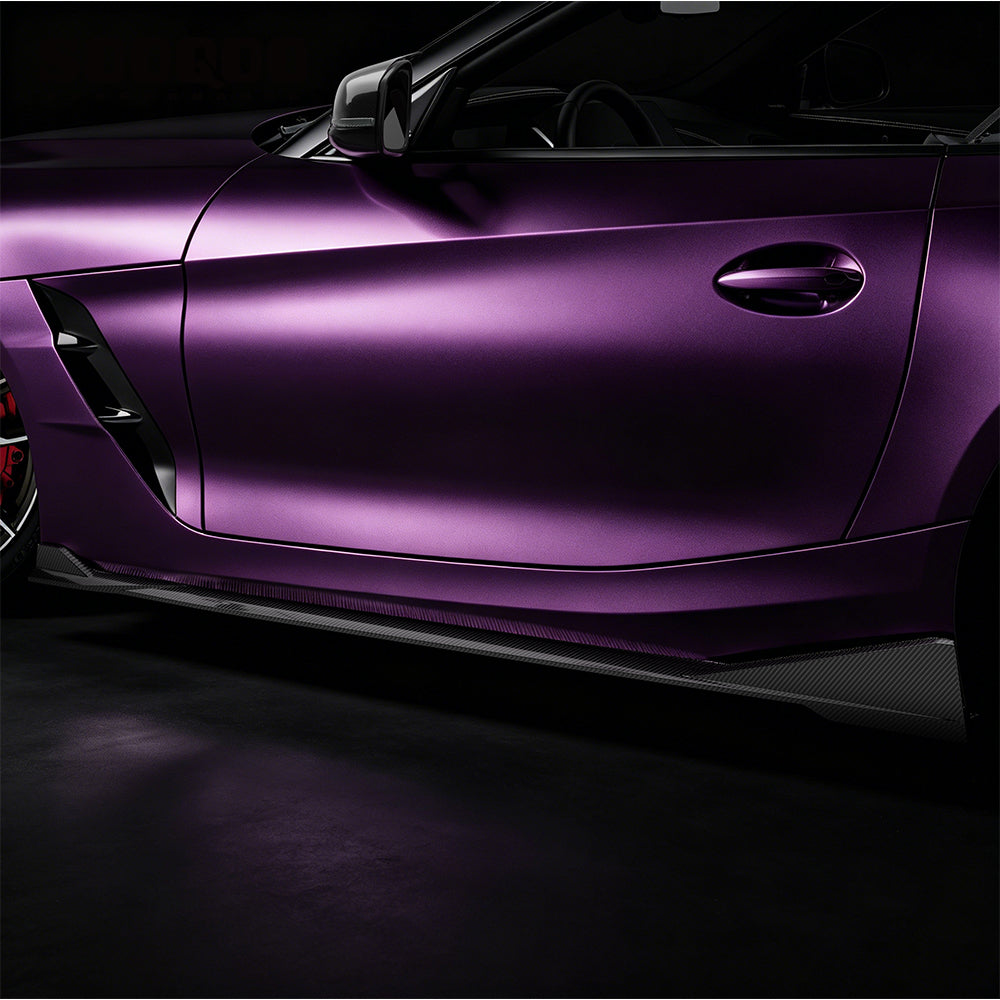 TOWMA. - SooQoo BMW Z4 G29 Prepreg Carbon Fiber Side Skirts