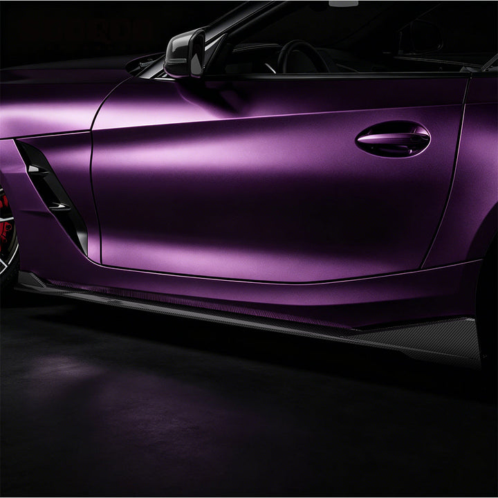 TOWMA. - SooQoo BMW Z4 G29 Prepreg Carbon Fiber Side Skirts