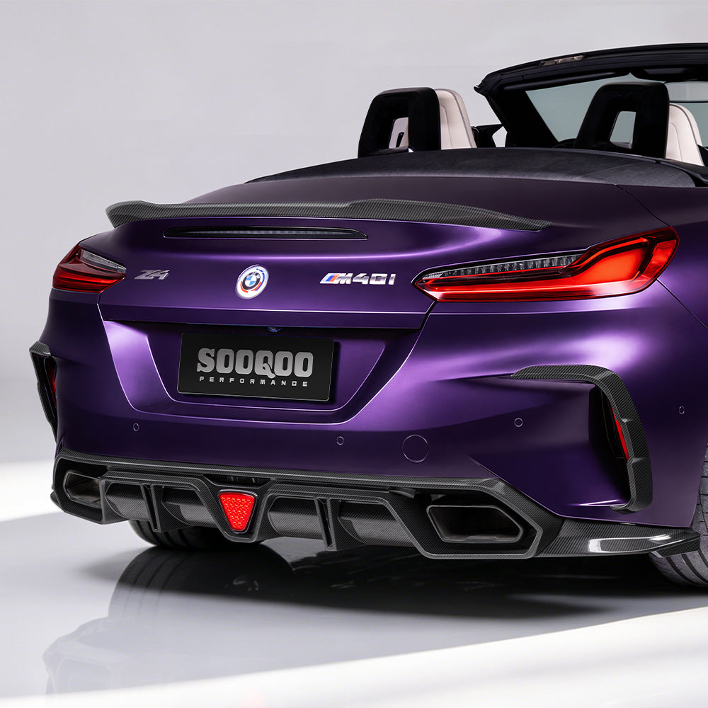 TOWMA. - SooQoo BMW Z4 G29 Prepreg Carbon Fiber Rear Spoiler