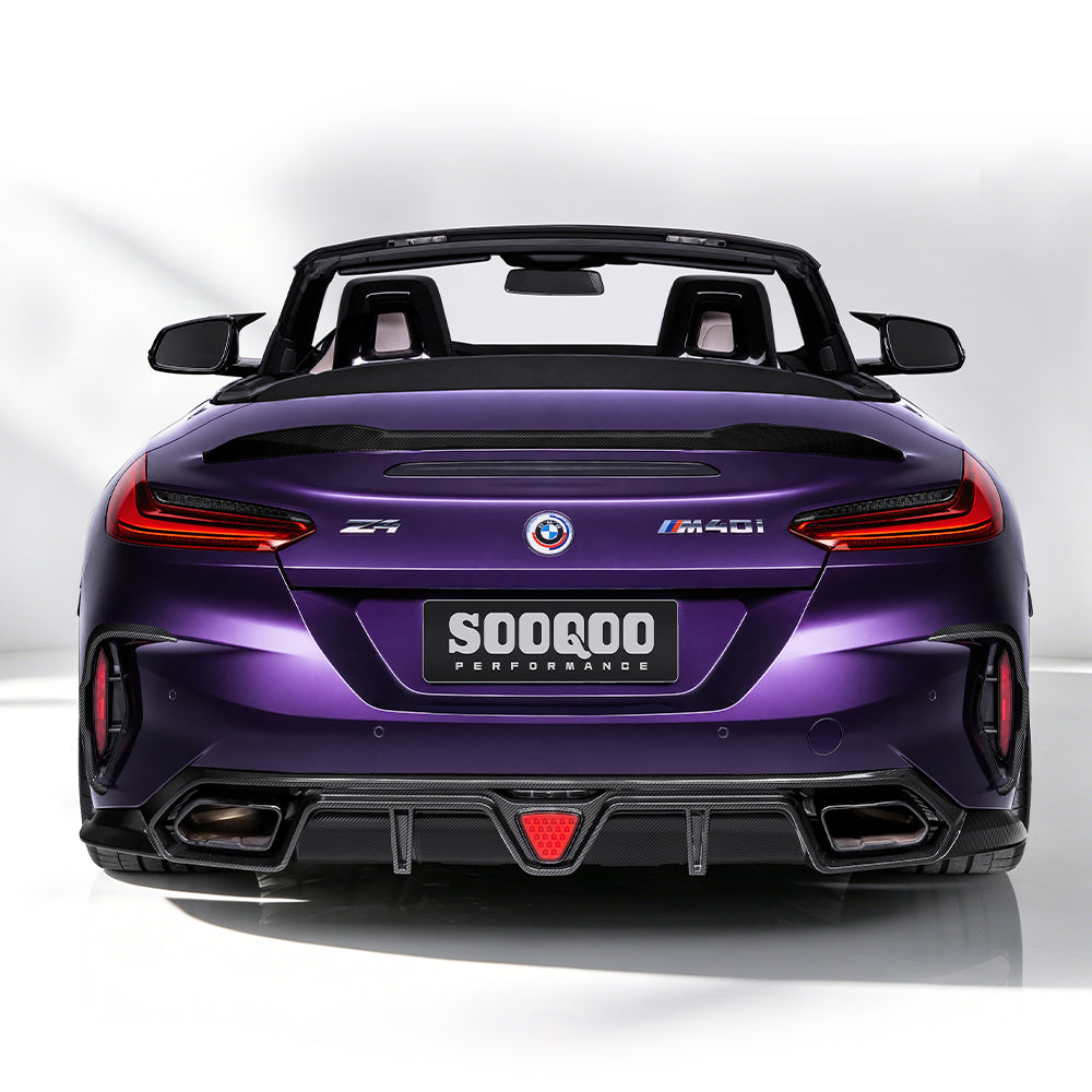 TOWMA. - SooQoo BMW Z4 G29 Prepreg Carbon Fiber Rear Spoiler