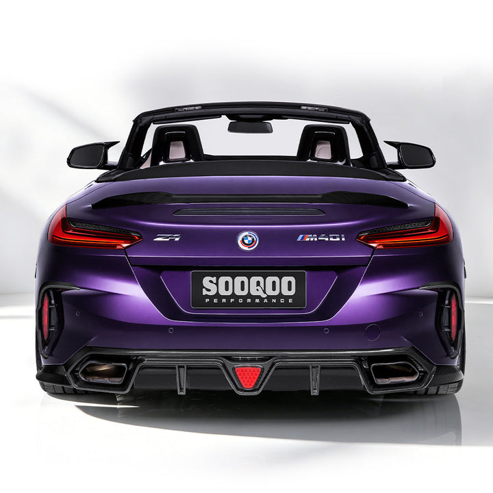 TOWMA. - SooQoo BMW Z4 G29 Prepreg Carbon Fiber Rear Spoiler